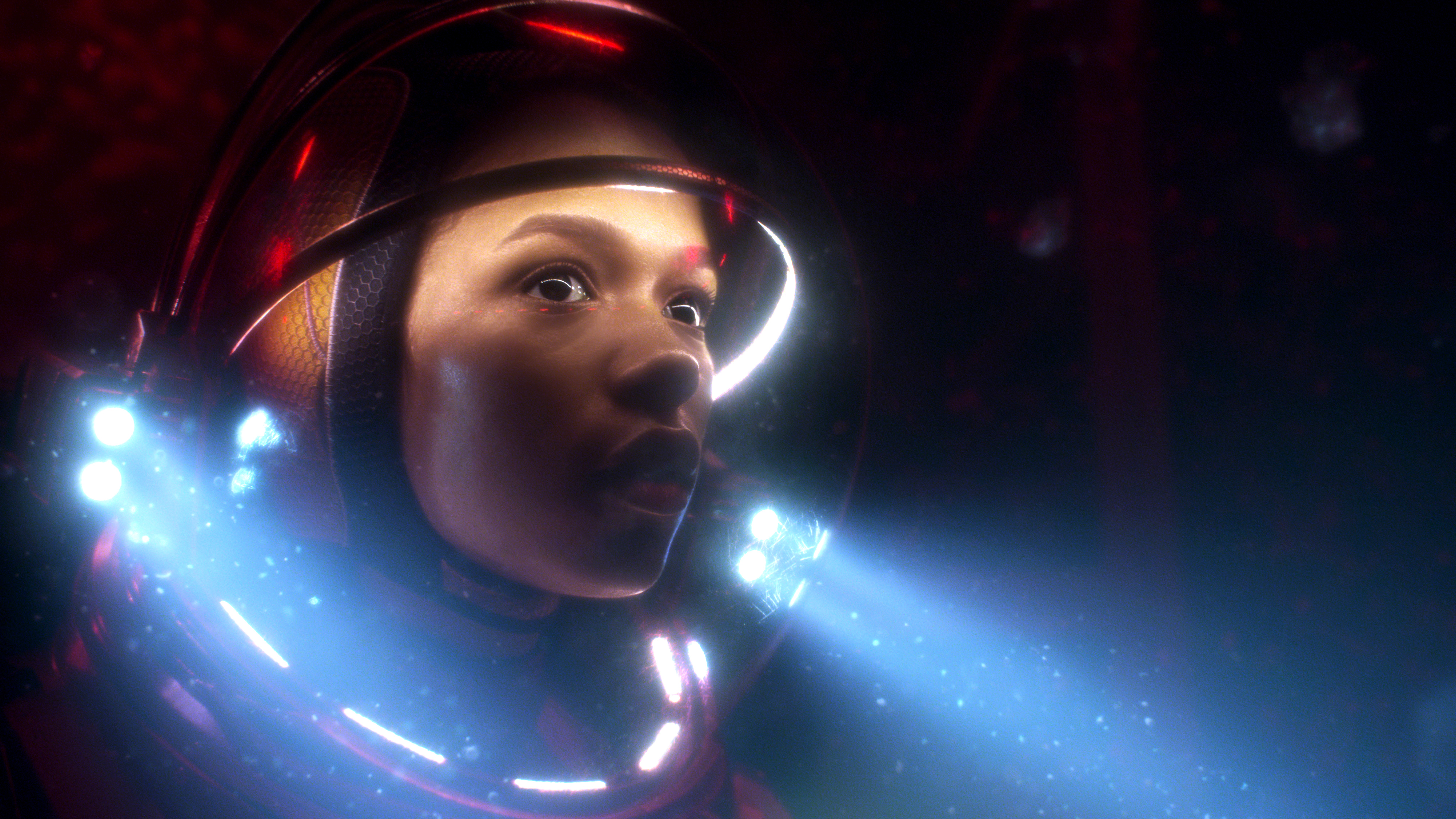 Taylor Russell as Judy in Lost in Space 4K3723419095 - Taylor Russell as Judy in Lost in Space 4K - Taylor, Space, Russell, Lost, Judy